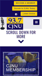 Mobile Screenshot of cjnu.ca